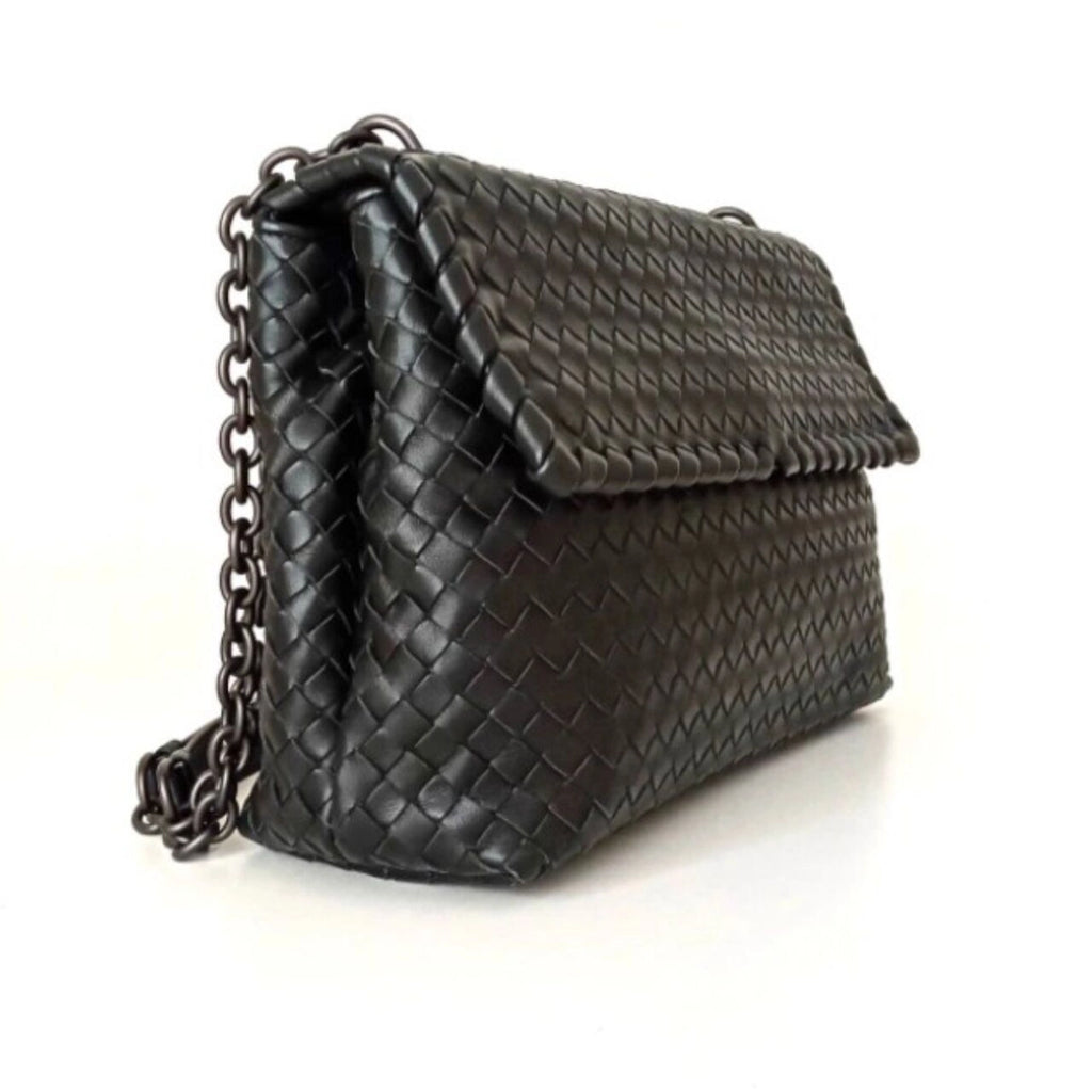 Olimpia Crossbody Bag Stitched Intrecciato Nappa twins