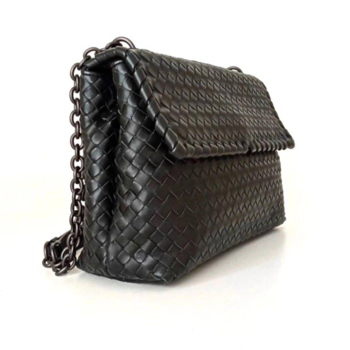 Olimpia Crossbody Bag Stitched Intrecciato Nappa twins