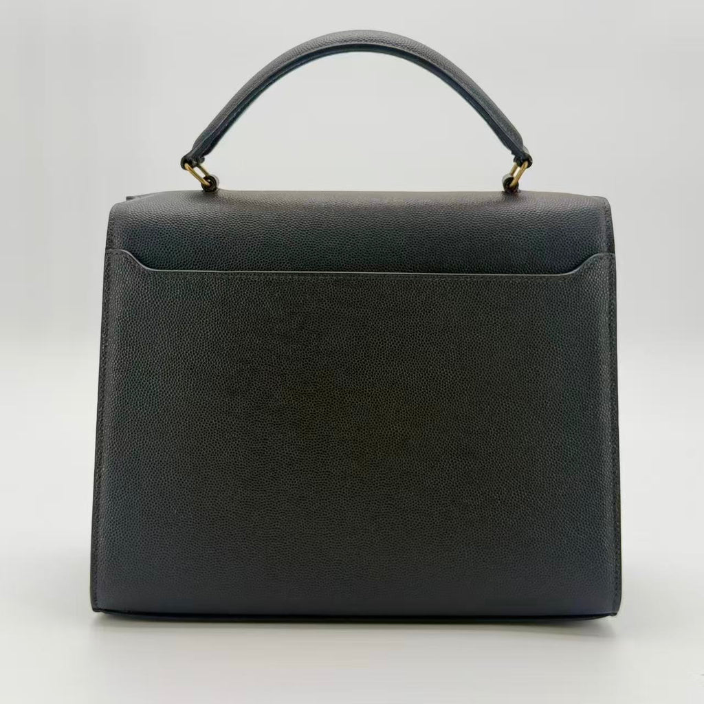 Cassandra Top Handle Bag Leather Mini