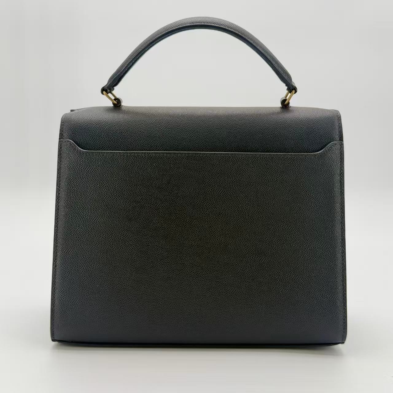 Cassandra Top Handle Bag Leather Mini