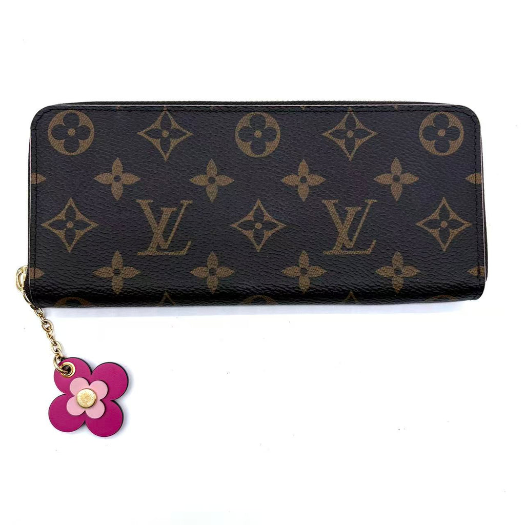 Monogram Clemence Flower Wallet