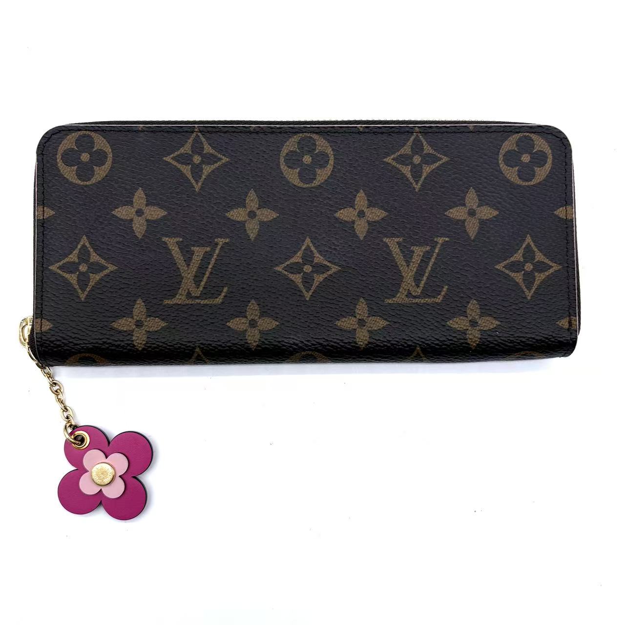 Monogram Clemence Flower Wallet
