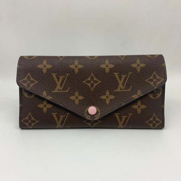 Louis Vuitton Rose Ballerine Monogram Canvas Josephine Wallet