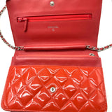 Chanel Wallet on Chain Quilted Patent