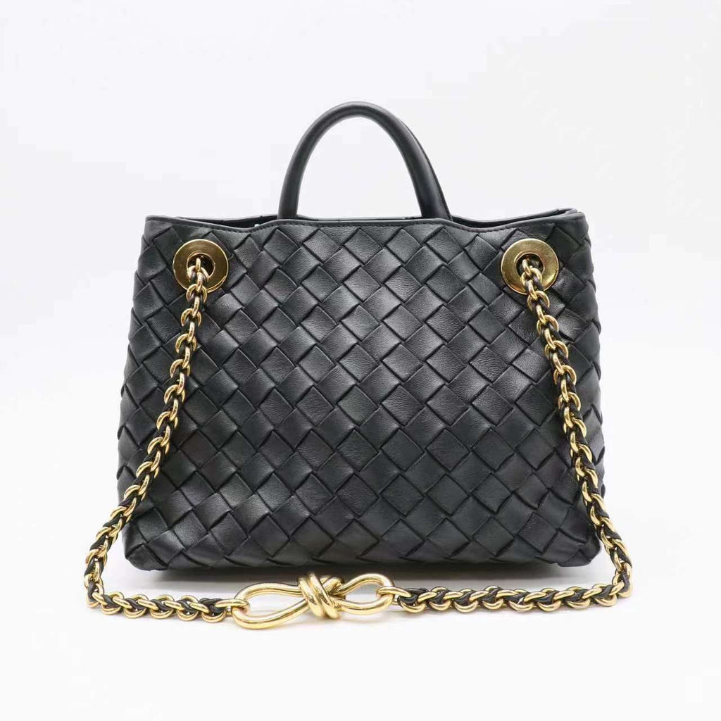 Andiamo Top Handle Bag Intrecciato Nappa Small twins LDJ5492