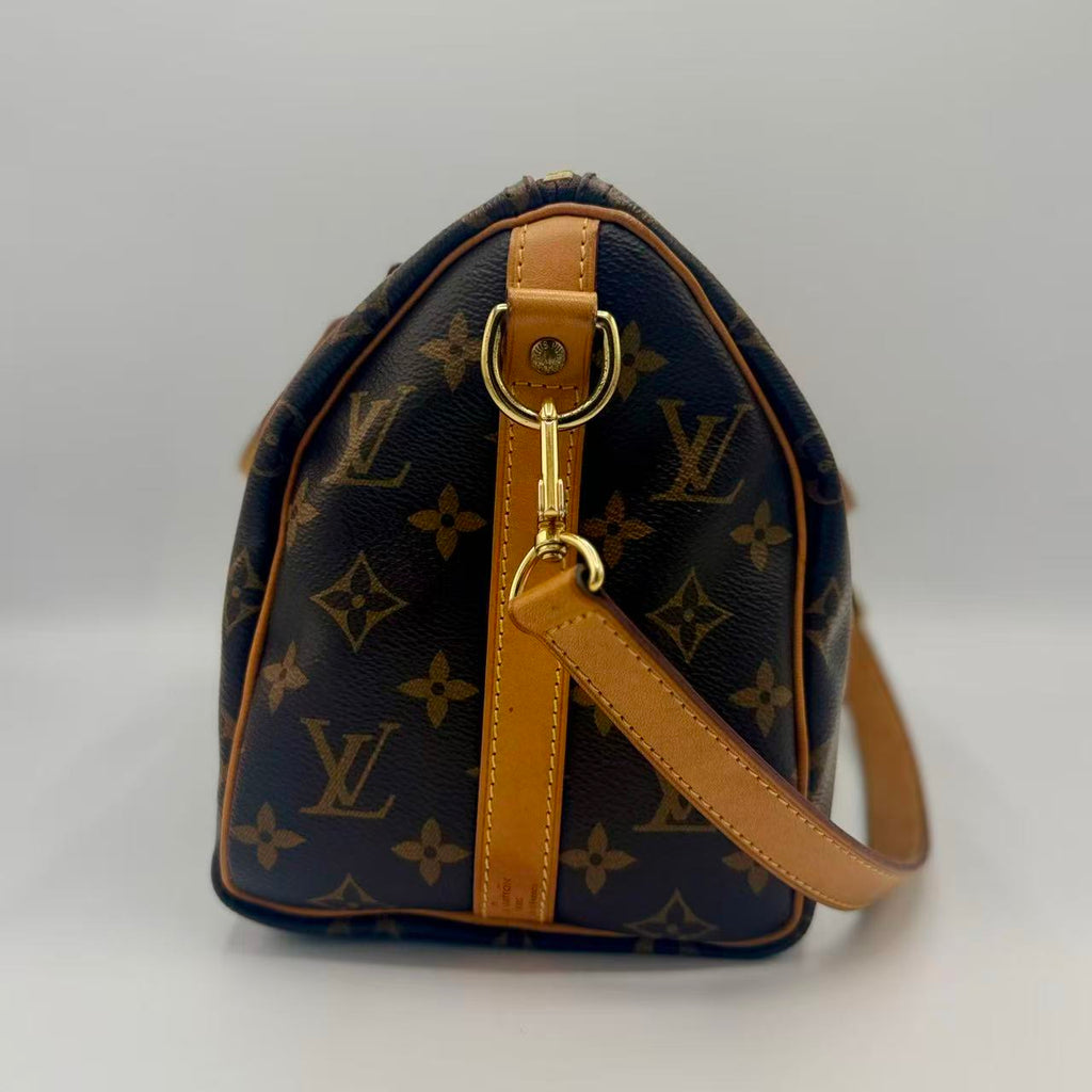 Speedy Bandouliere Bag Monogram Canvas 25