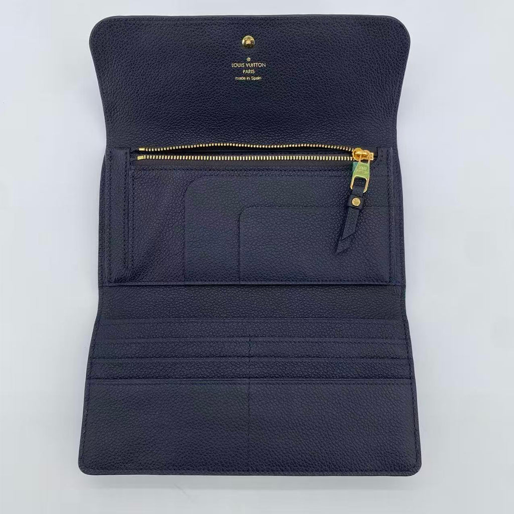 Sarah Wallet Monogram Empreinte Leather