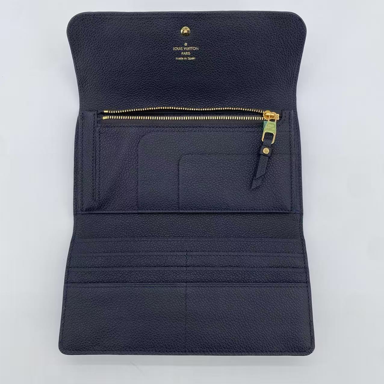 Sarah Wallet Monogram Empreinte Leather