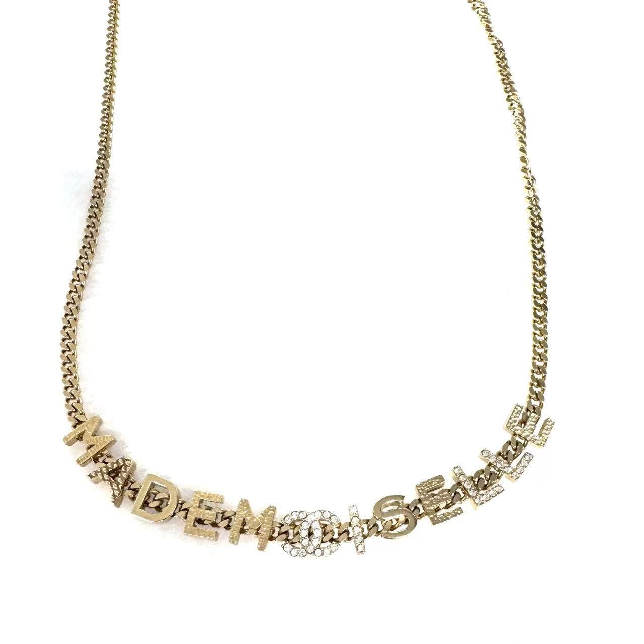 chanel necklace twins LDJ4207