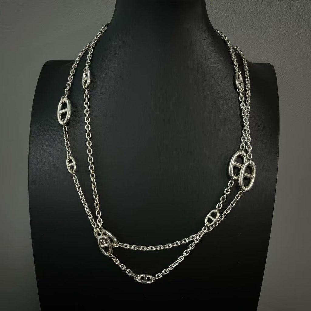 Farandole Pendant Necklace Sterling Silver Twins LDJ3803