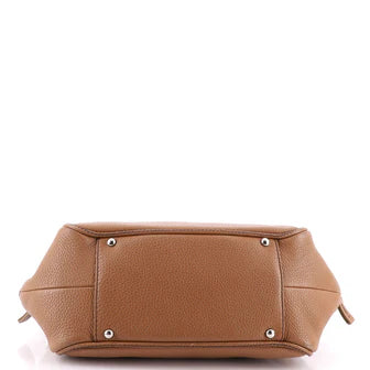 Lax Tassel Bag Pebbled Leather Medium - twins