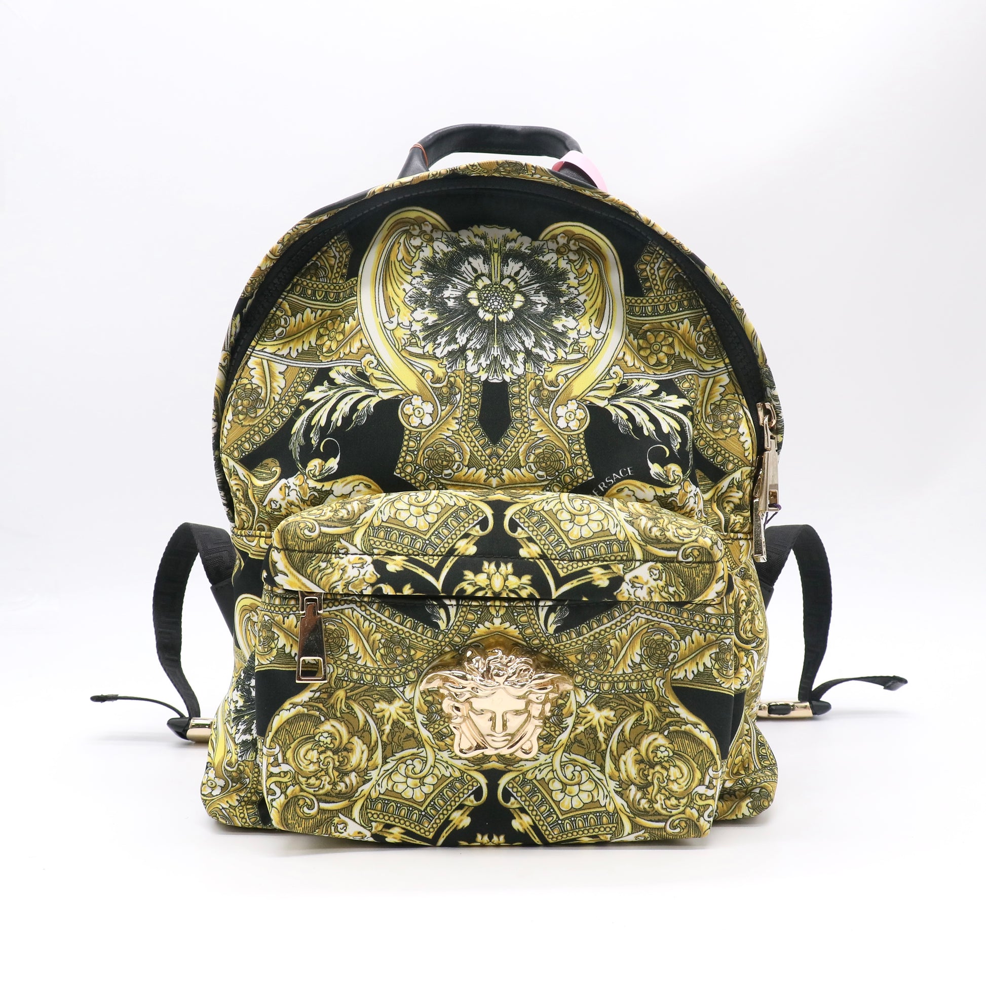 Barocco Print Nylon Backpack twins LDJ5333