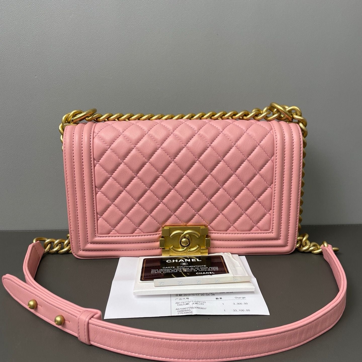 Chanel Boy Chanel Medium Flap Bag twins LDZ637