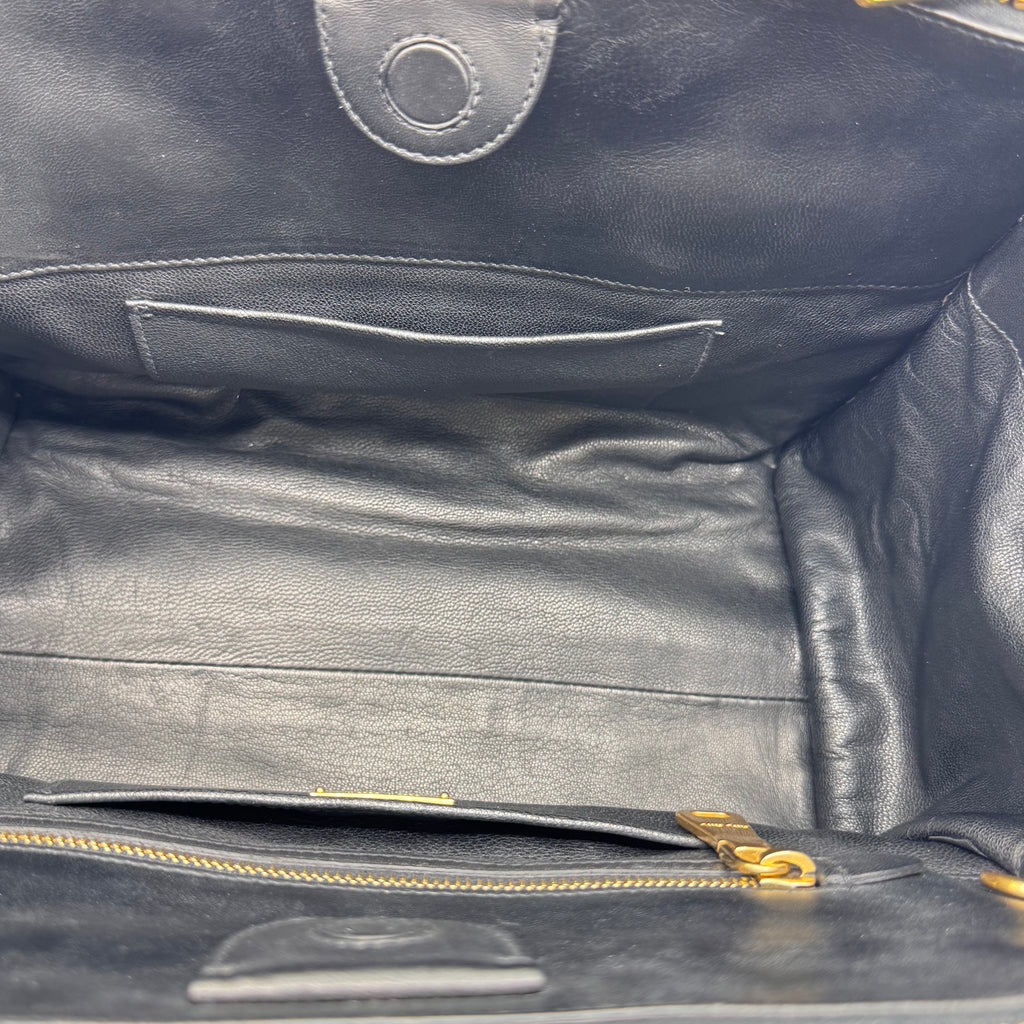Miu Miu Nappa Biker Satchel