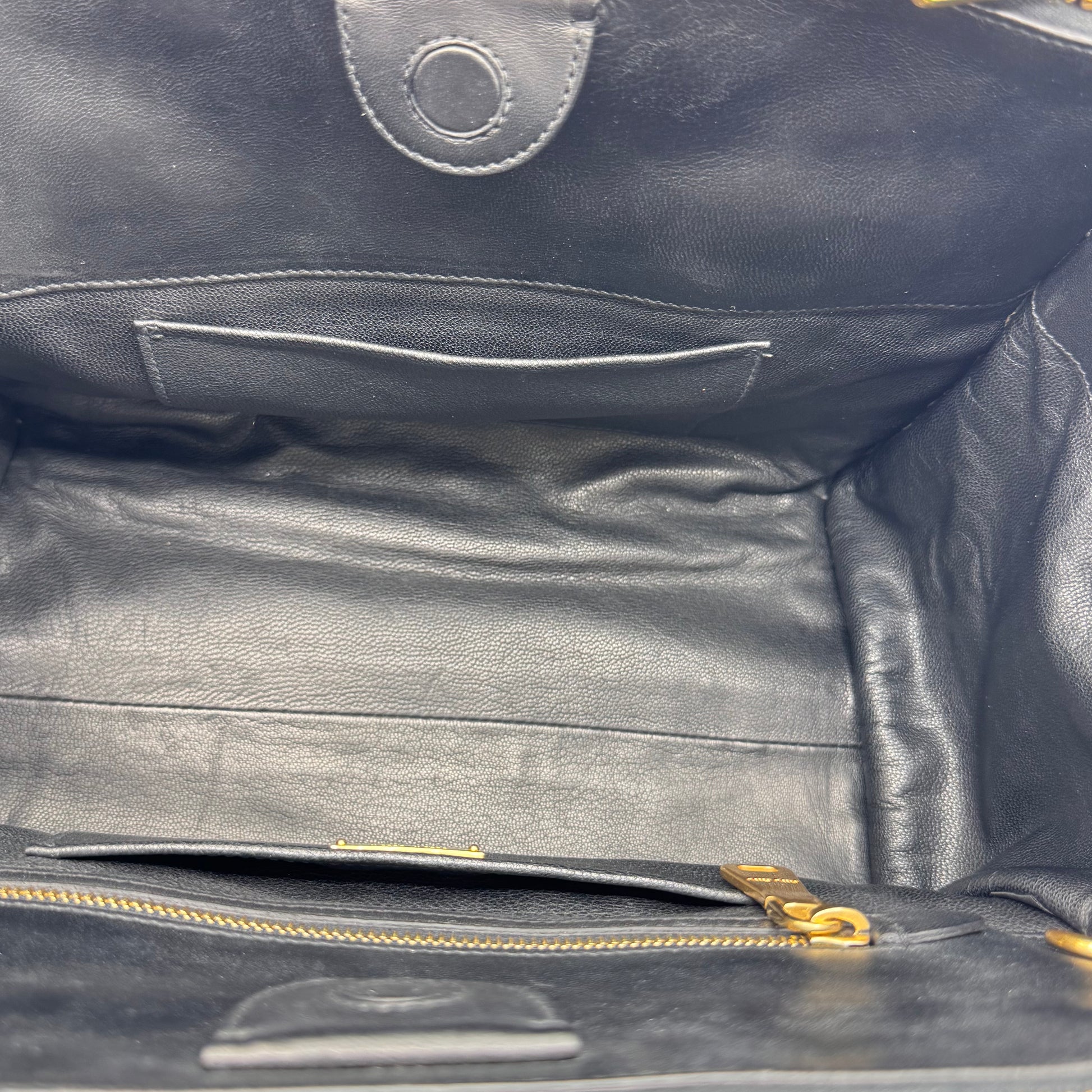 Miu Miu Nappa Biker Satchel