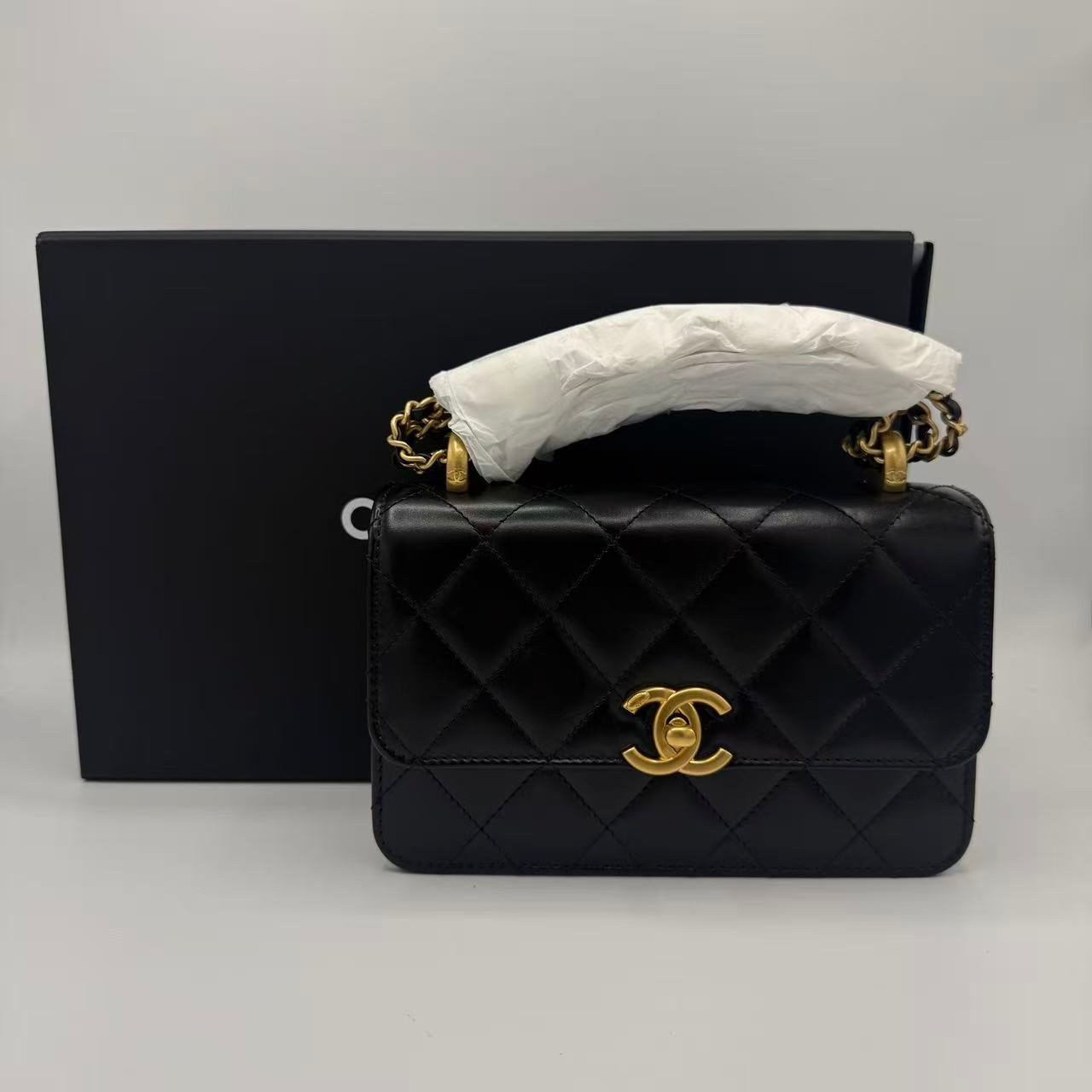 Mini Size Flap Bag with Adjustable Strap