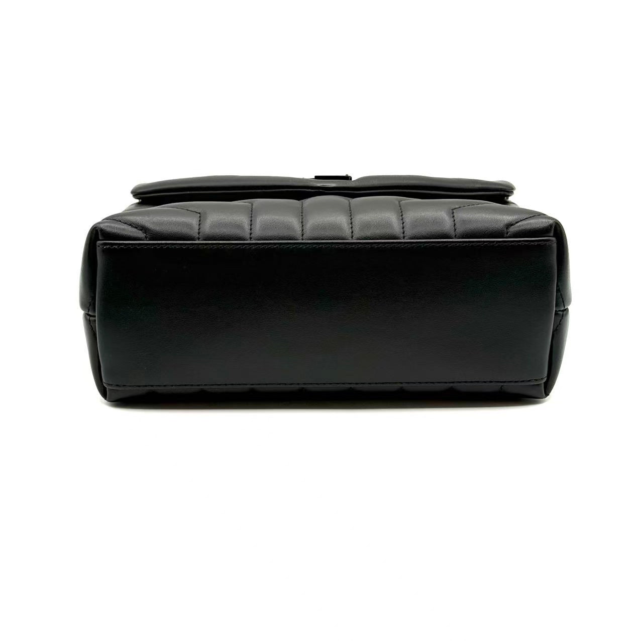 Loulou Shoulder Bag Matelasse Chevron Leather
