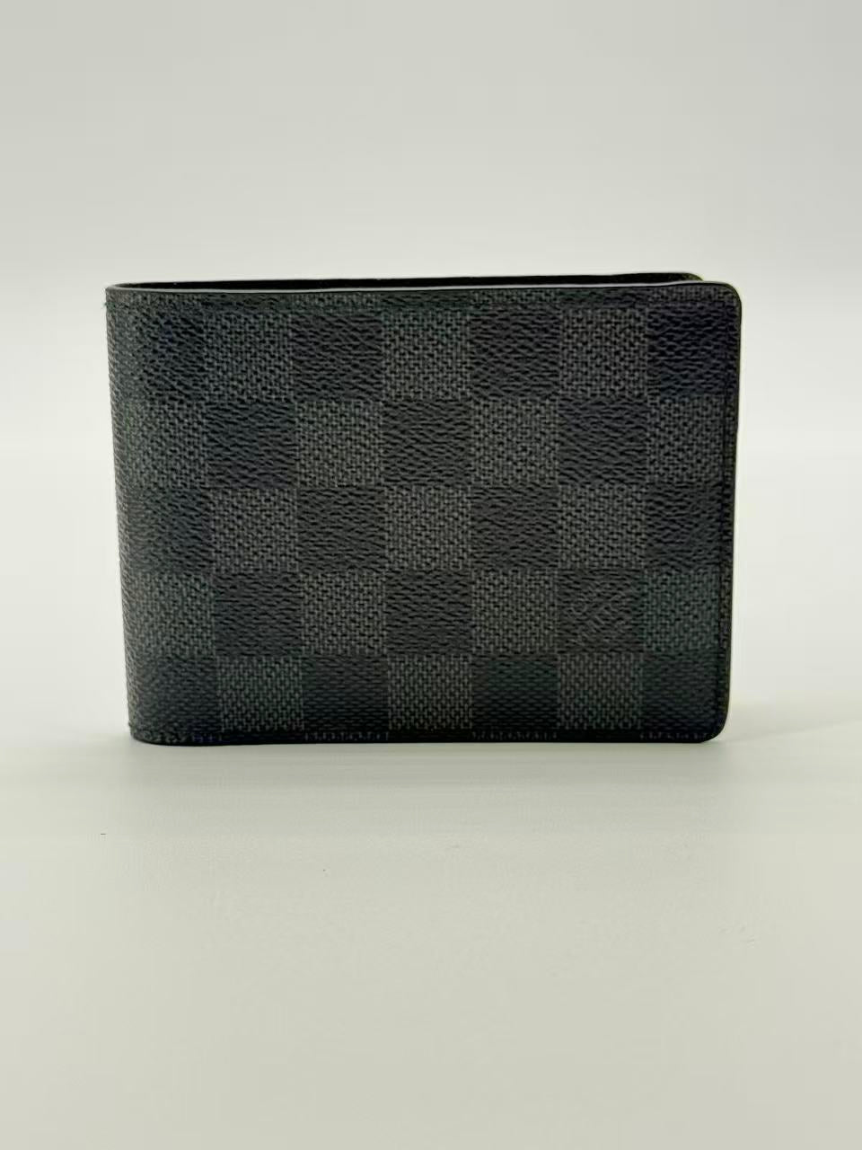 Multiple Wallet Damier Graphite