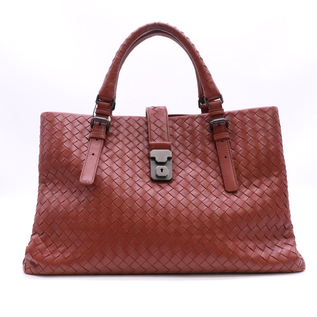 Bottega Veneta Intrecciato Nappa Medium Roma Bag twins B24293