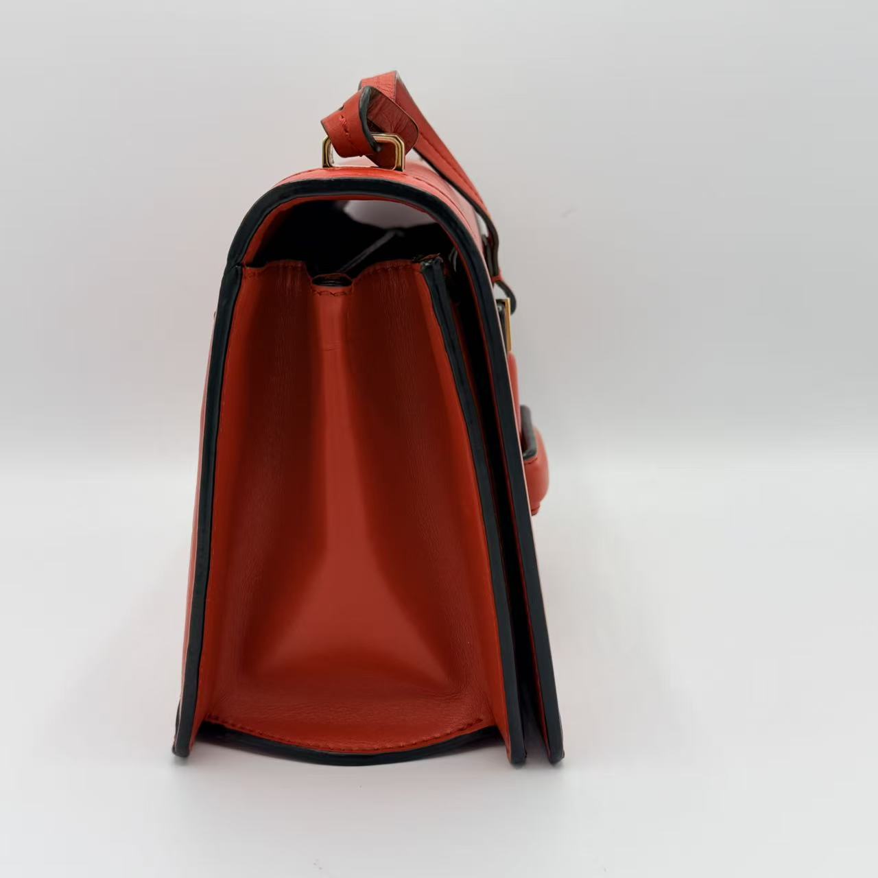 Barcelona leather knot shoulder bag