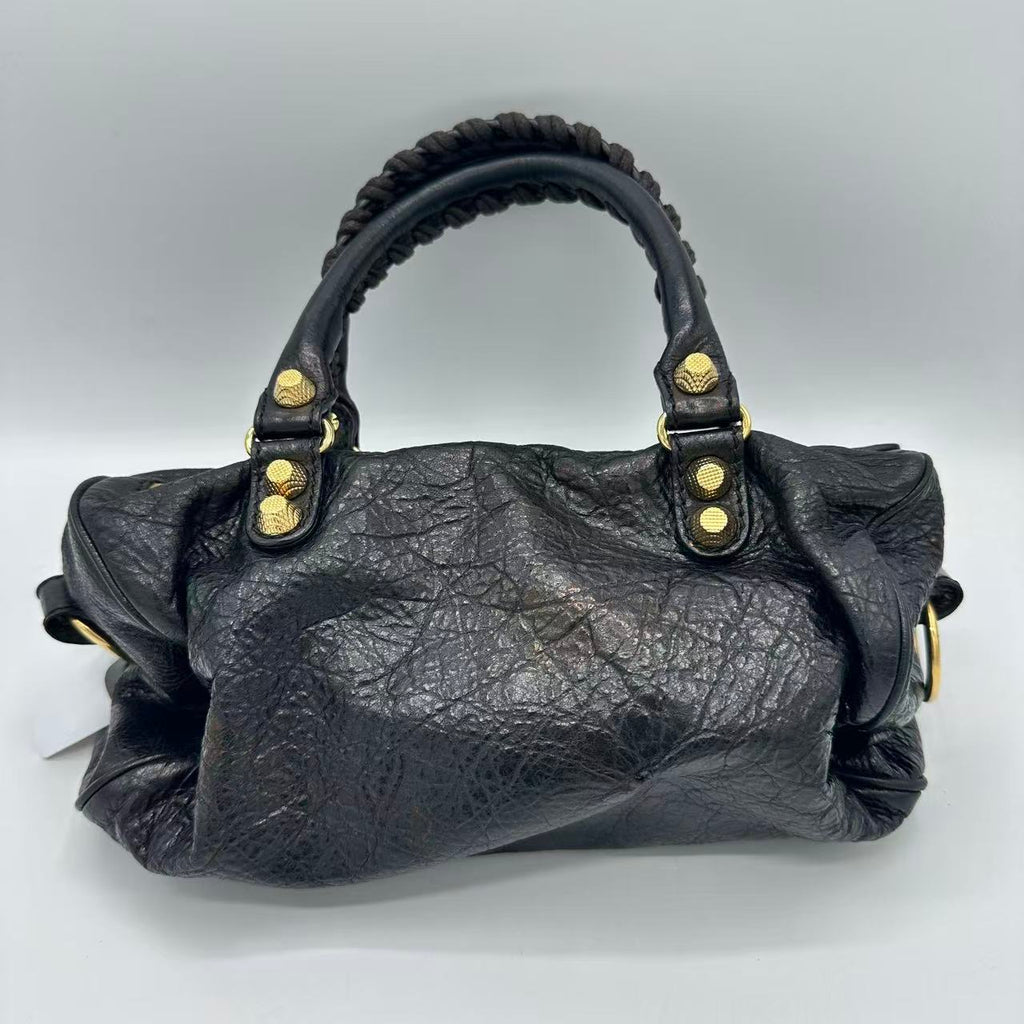 Black City Classic Studs Bag Leather Mini LDM-1714