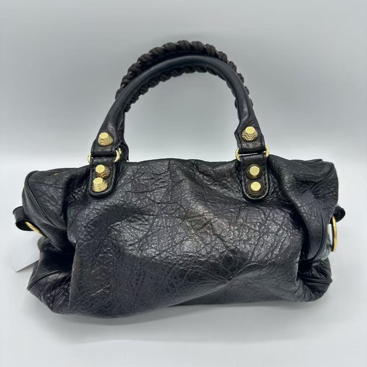 Black City Classic Studs Bag Leather Mini LDM-1714