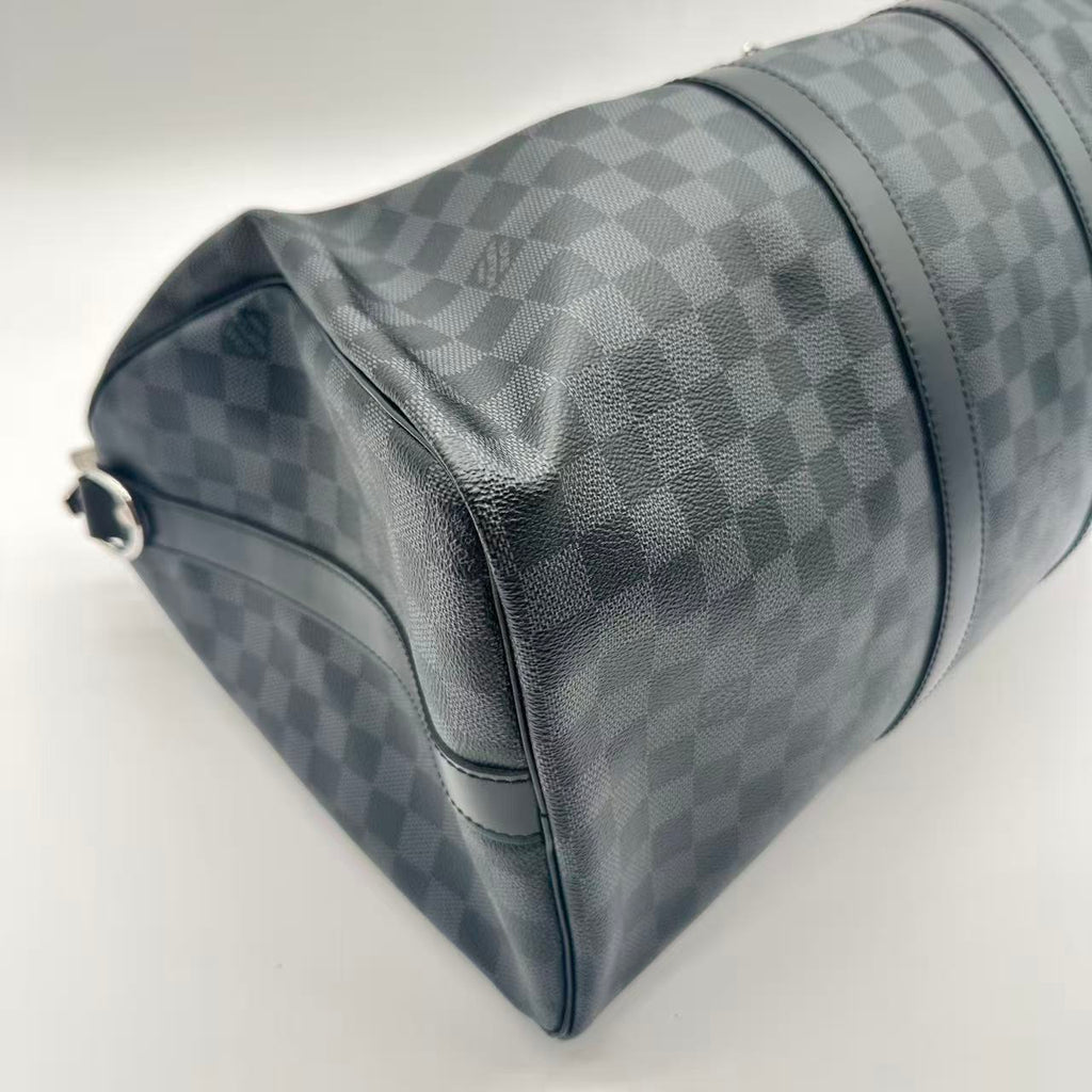 Keepall Bandouliere Bag Damier Graphite 45