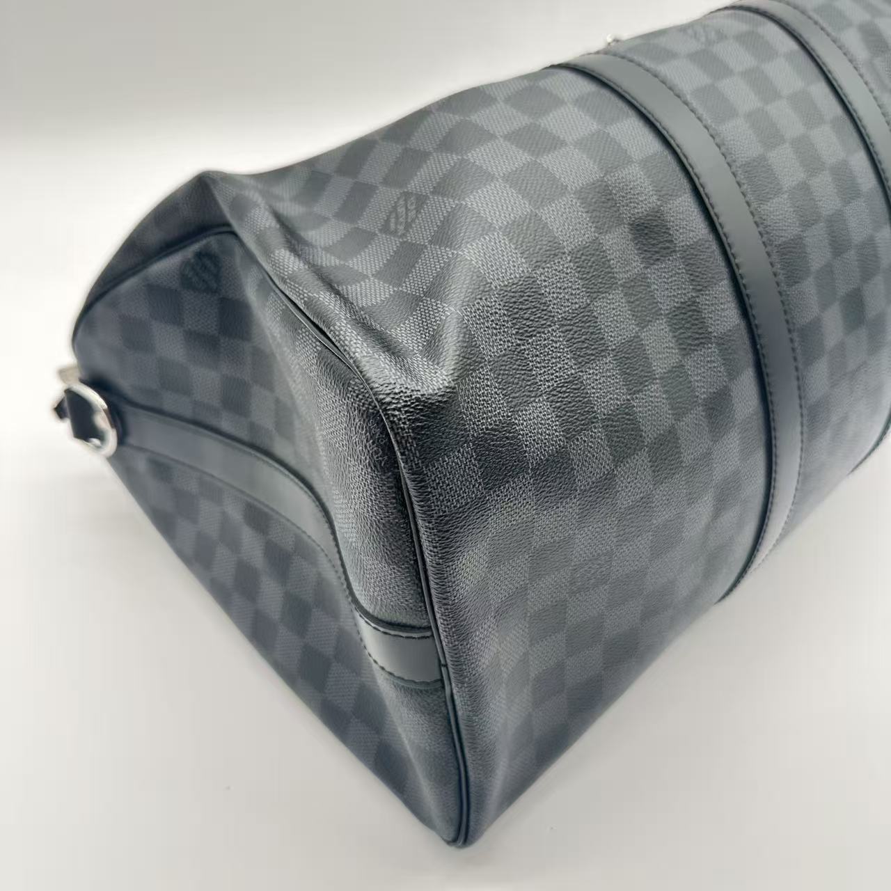 Keepall Bandouliere Bag Damier Graphite 45