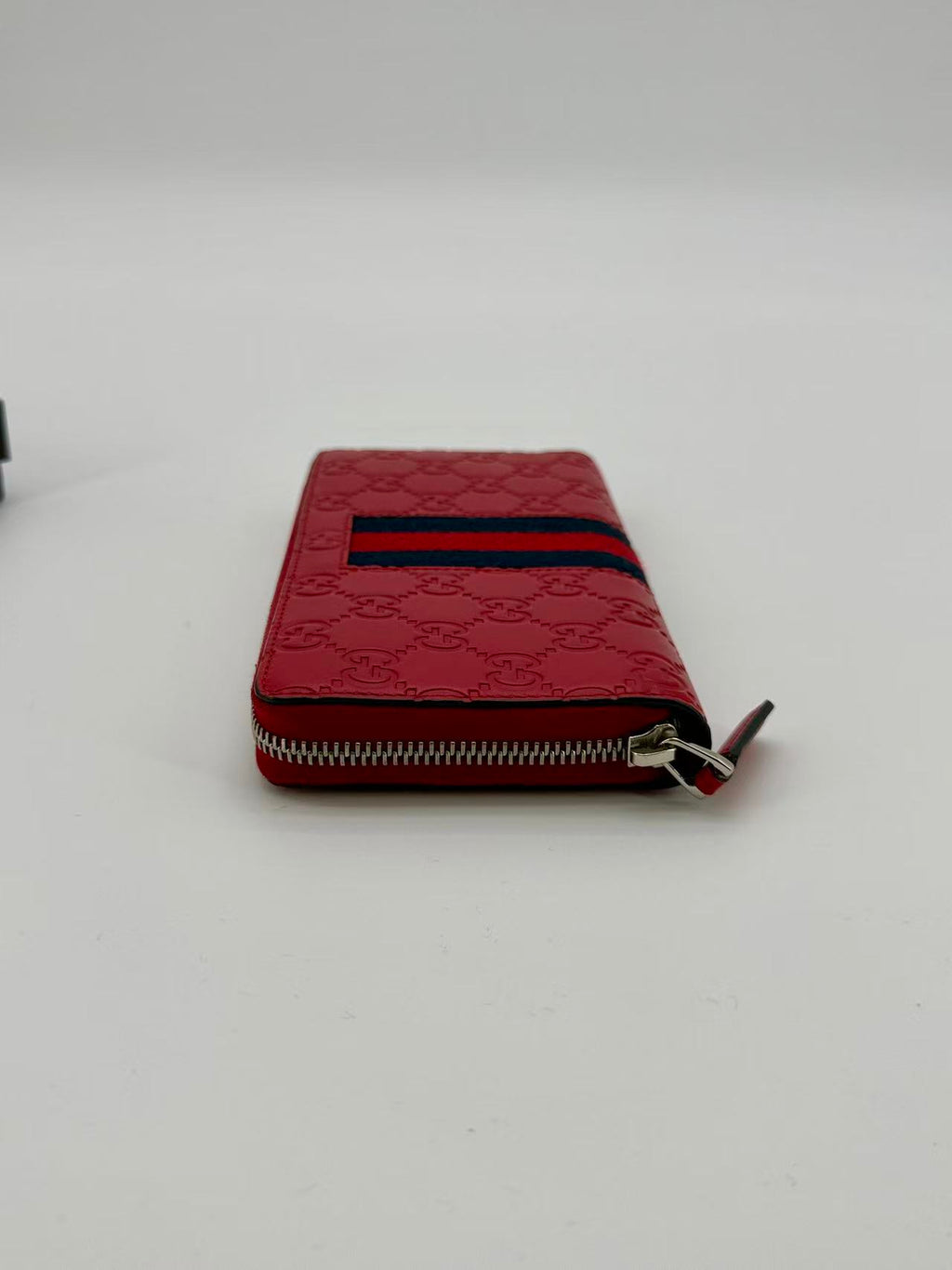 Guccissima Continental Web Zip Wallet
