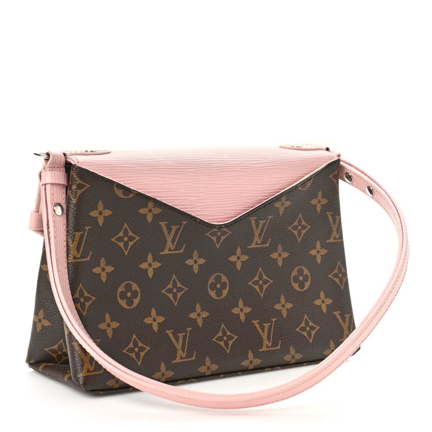Monogram Epi Saint Michel Rose Ballerine twins