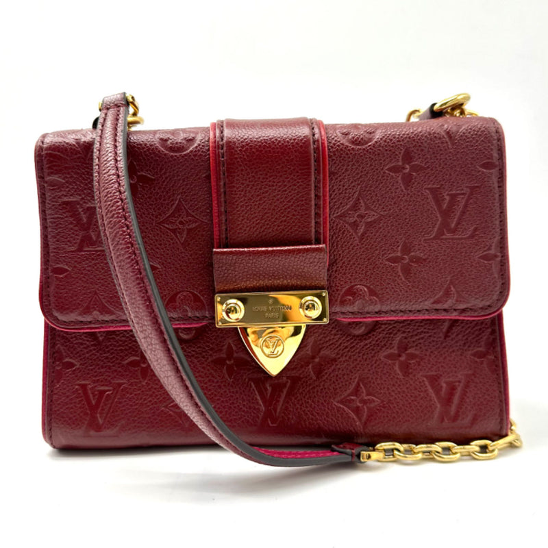 Louis Vuitton Saint Sulpice Handbag Monogram Empreinte Leather PM