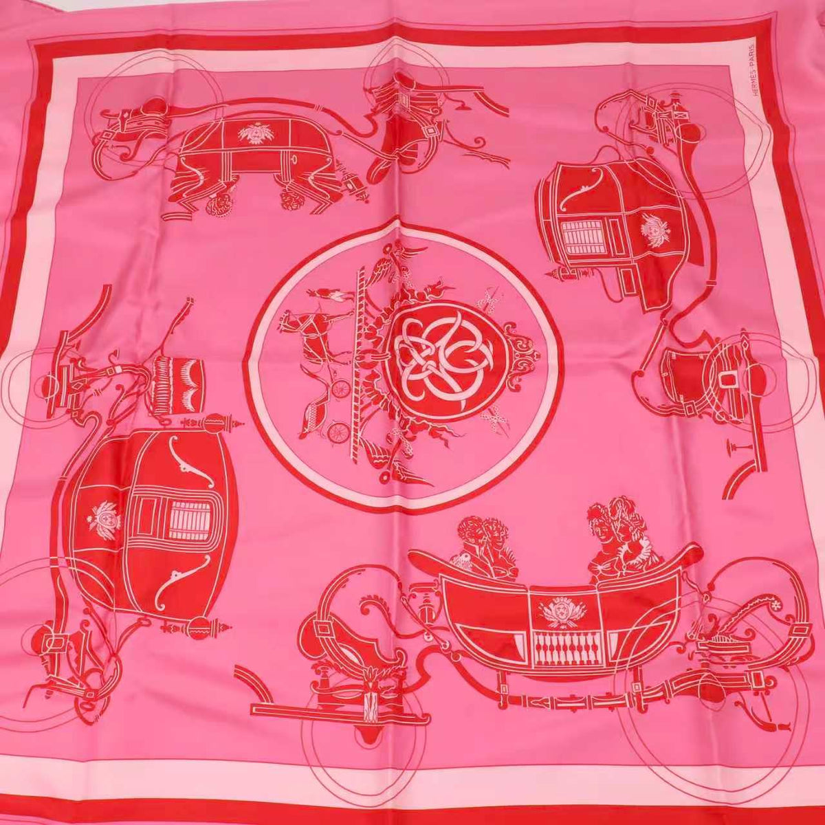 Silk scarf  LDZ764 Twins