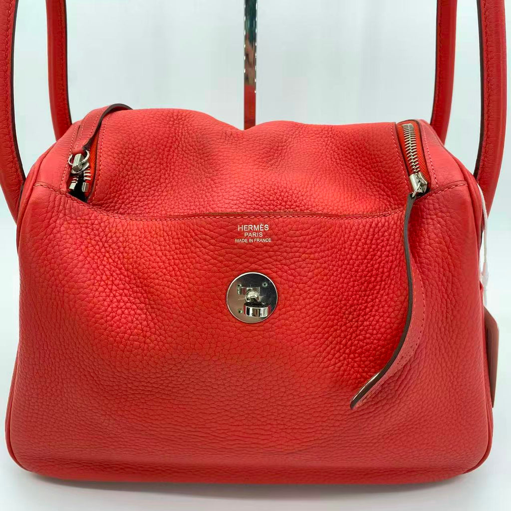Hermès Lindy leather handbag