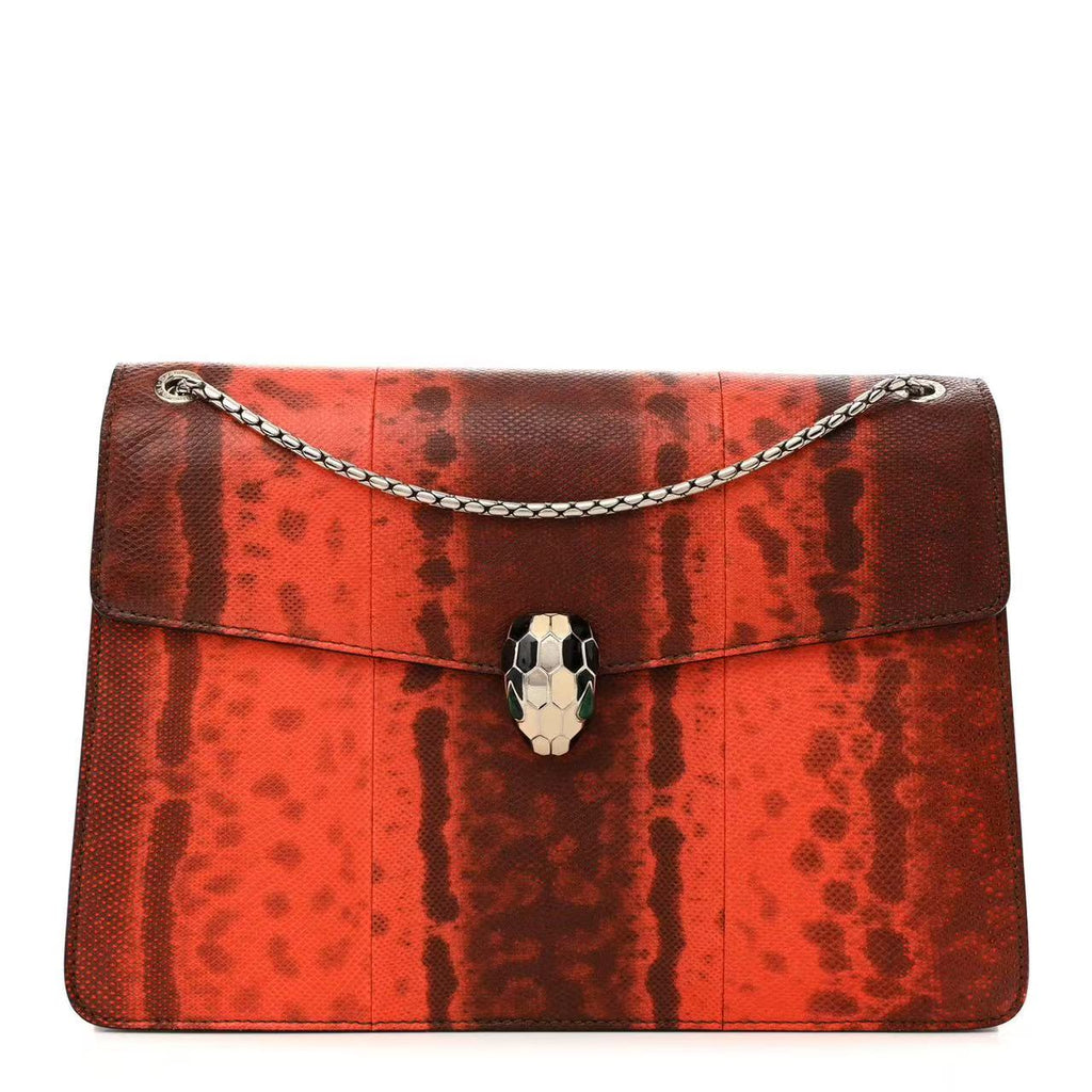 Serpenti Forever Shoulder Bag Karung Medium Twins LDJ3381