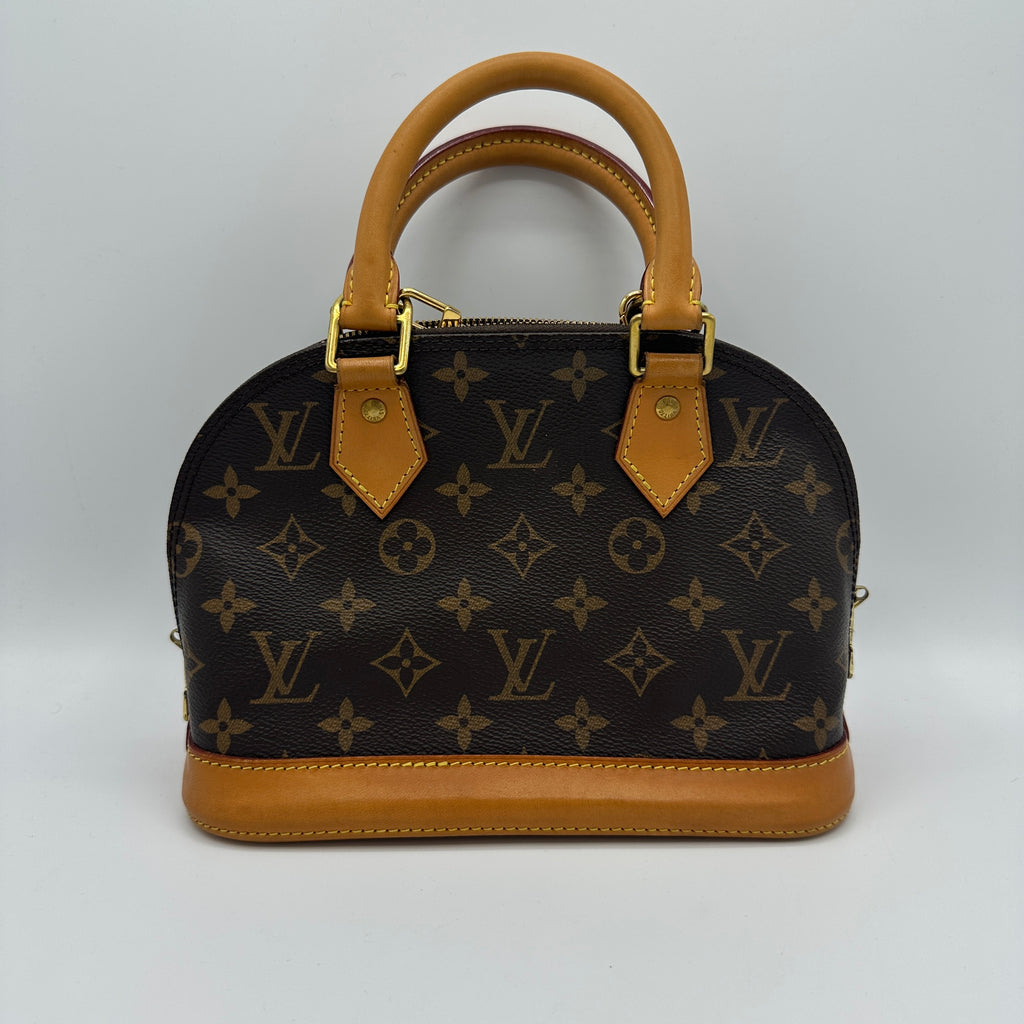 Alma Handbag Monogram Canvas BB