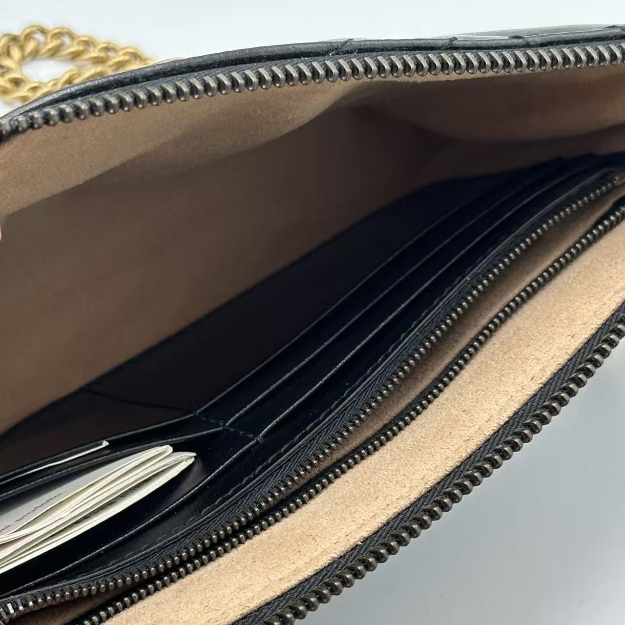 GG Marmont Chain Crossbody Bag Matelasse Leather