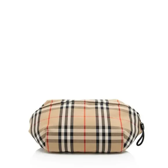 Vintage Check Canvas Belt Bag Twins