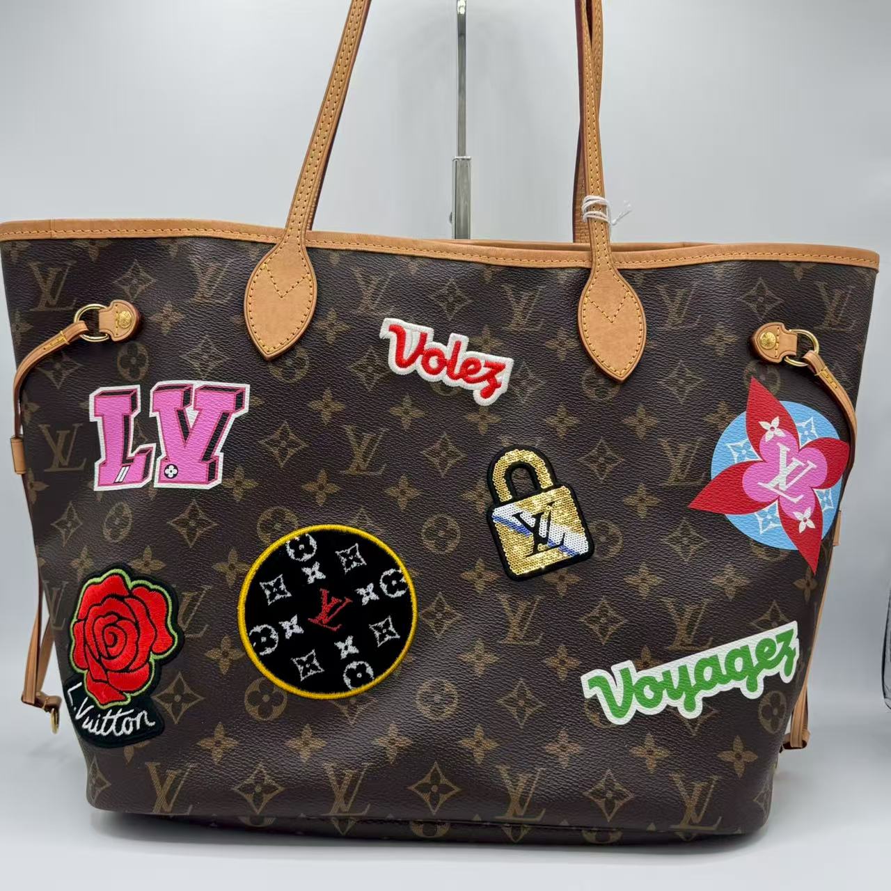 Louis Vuitton  Monogram Travel Stickers Neverfull MM