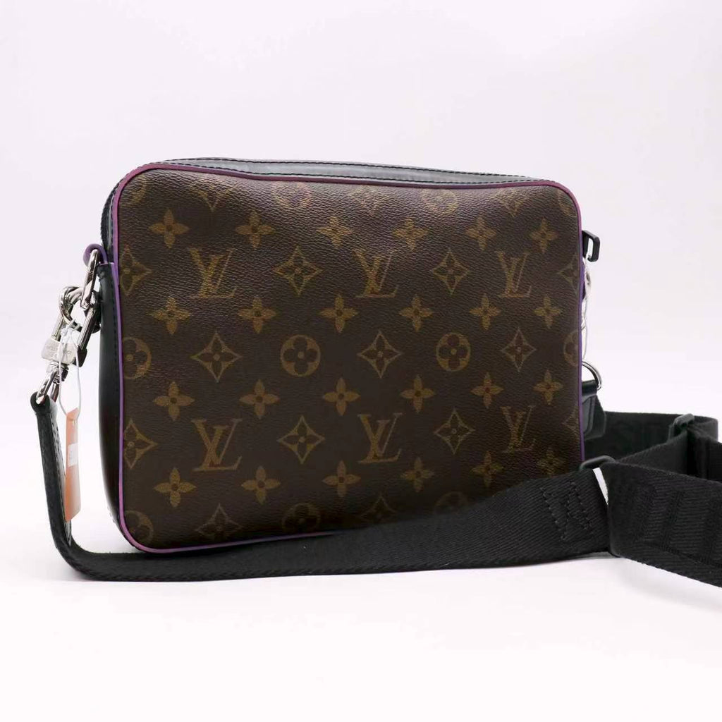 Louis Vuitton Trio Messenger Bag Macassar Monogram Canvas twins LDZ884
