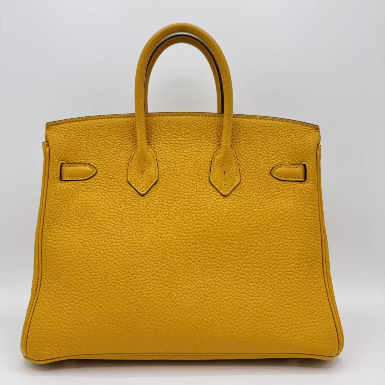 Birkin Handbag Jaune Ambre Togo with Gold Hardware 25