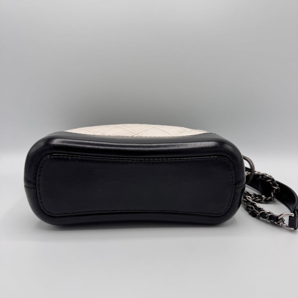 Chanel- Gabrielle Hobo Quilted Aged Calfskin Small