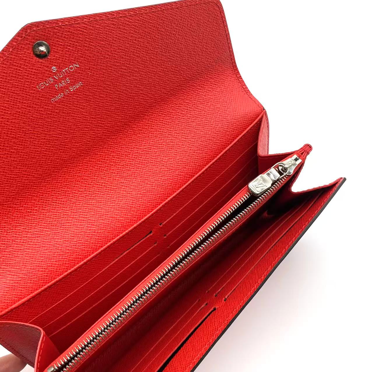 Louis Vuitton Sarah Wallet NM Epi Leather