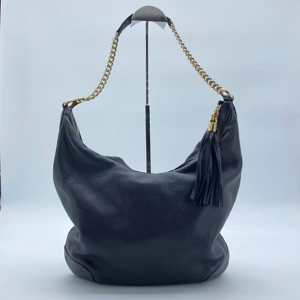 Soho Chain Hobo Leather Medium