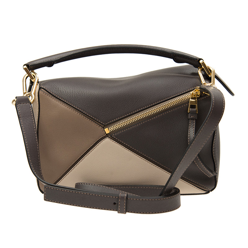 Loewe Puzzle Bag Leather Medium twins LDJ4326