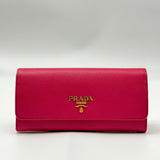 Continental Wallet Saffiano Leather Long