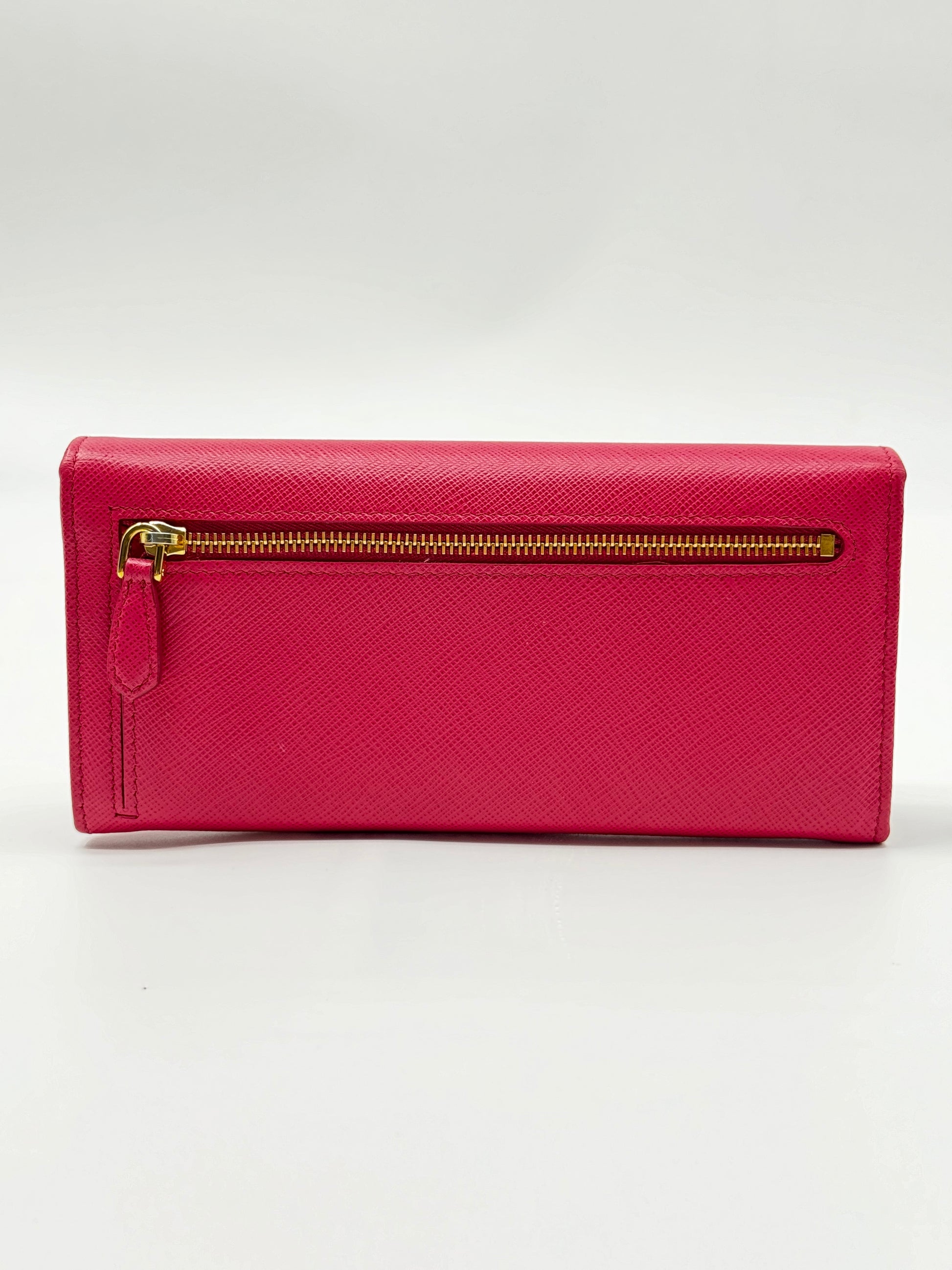 Continental Wallet Saffiano Leather Long