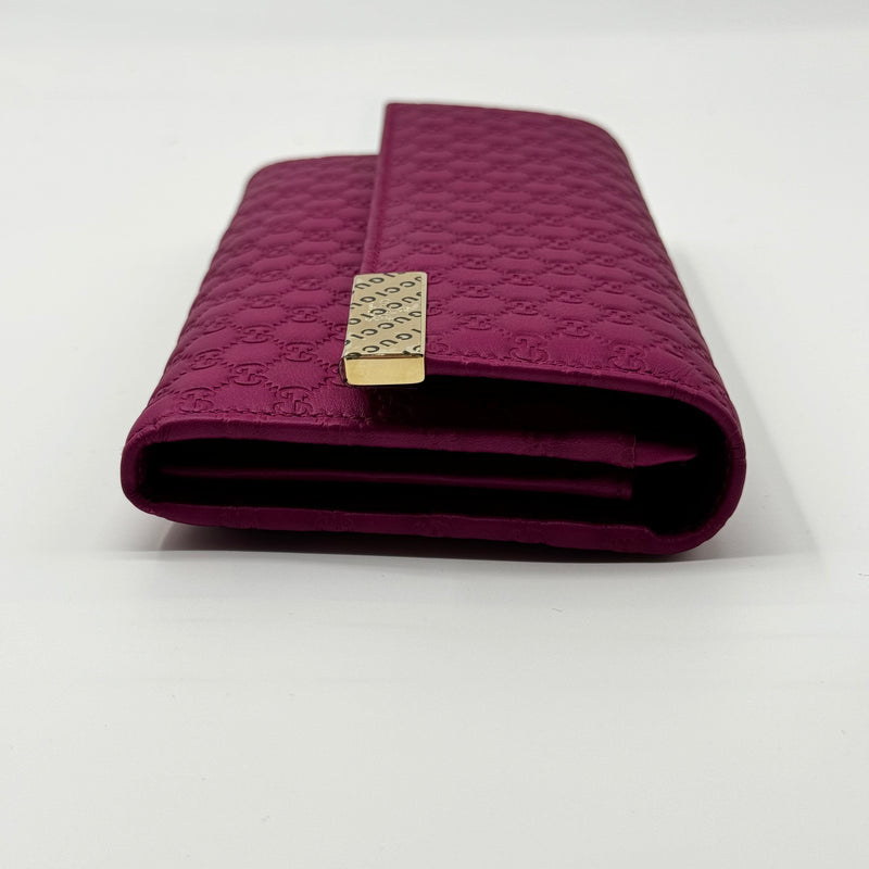 Soft Microguccissima Dice Chain Wallet