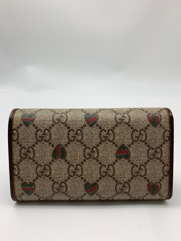 Women's Beige Guccissima Canvas Wallet