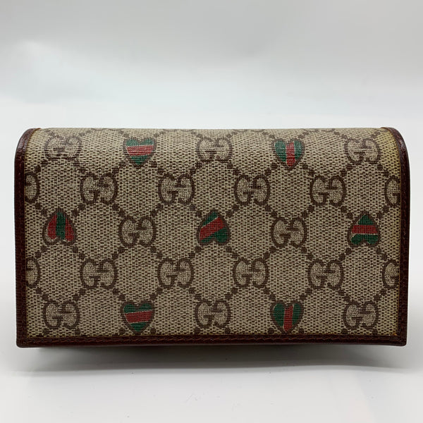 Women's Beige Guccissima Canvas Wallet