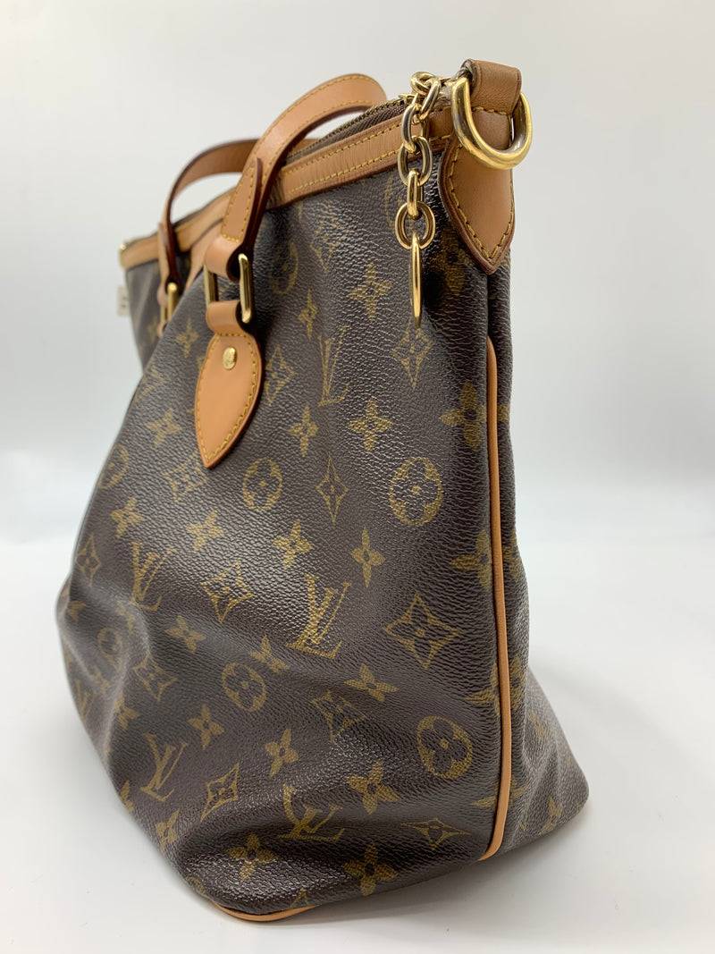 LV Palermo Handbag Monogram Canvas PM